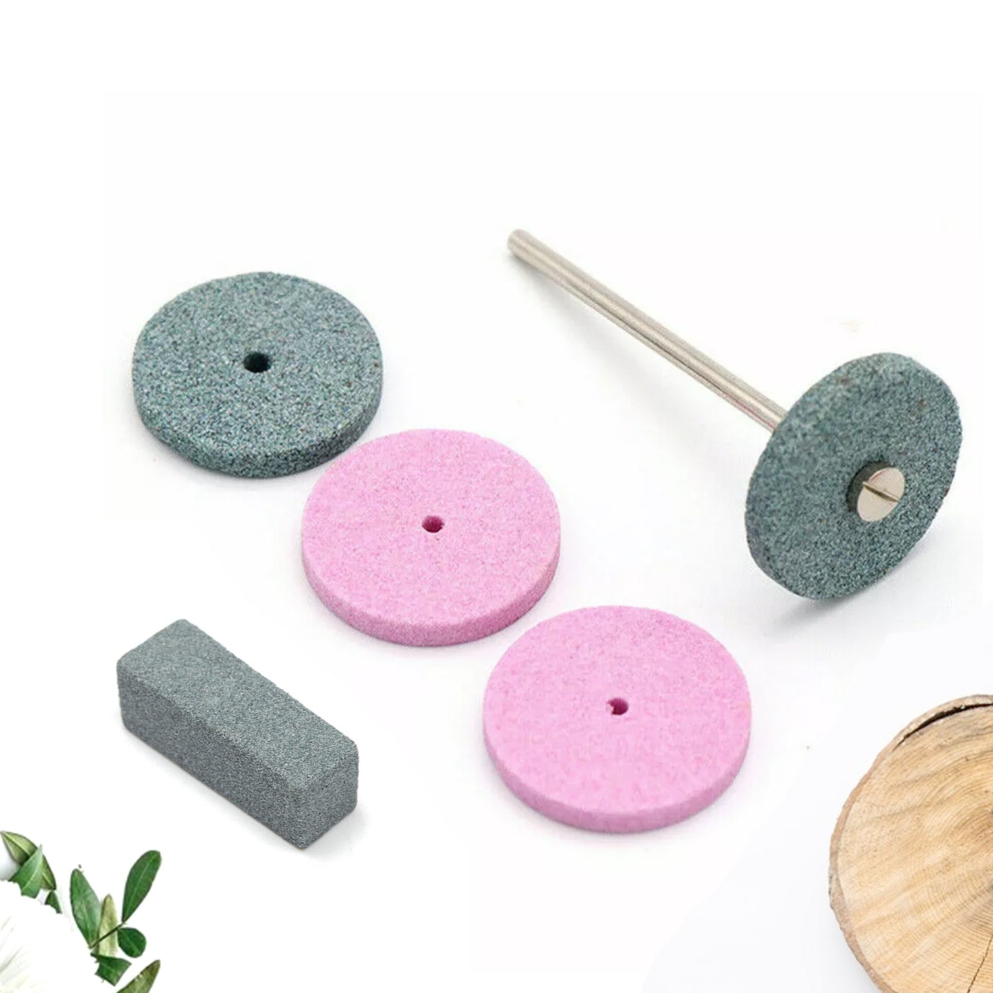Mini Abrasive Wheel Quickly Change Stone Mounted Grinding Wheel (6 Pcs Set) - Happy Price - Image 2