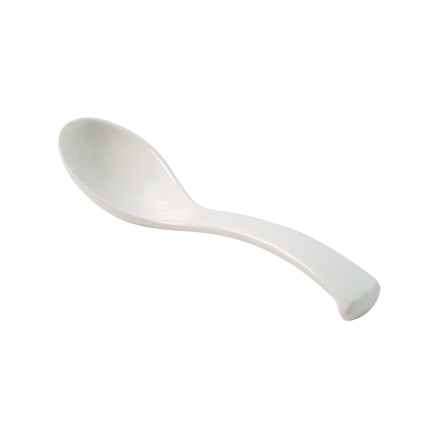 White Plastic Soup Spoon - Deep Bowl, 1 Pc - Happy Price - Image 4