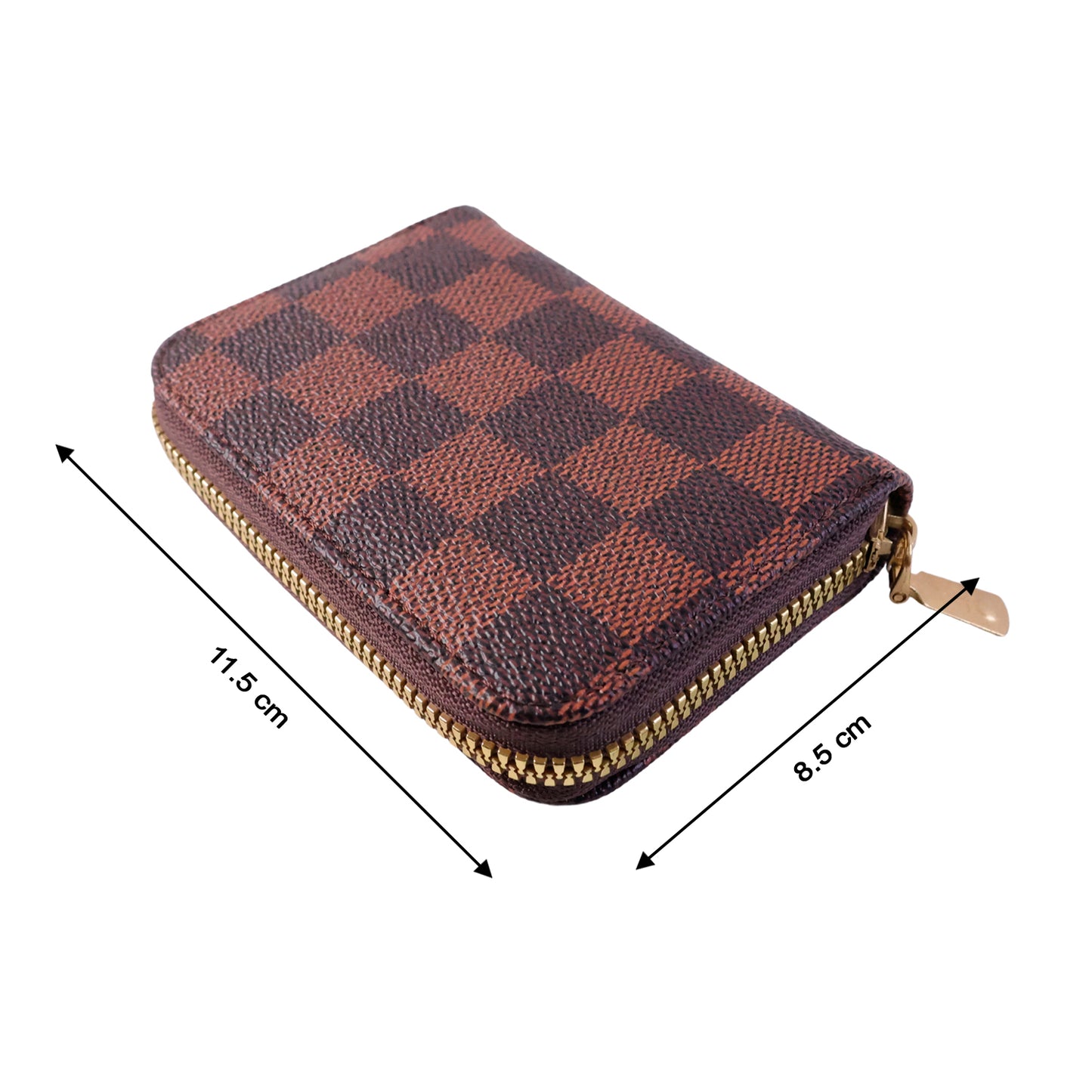 1 Pc Compact Zipper Card Holder Wallet - Multi Card Organizer Case - Happy Price - Image 5