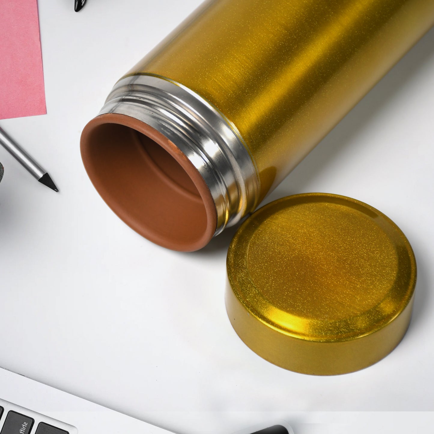 Water Bottle High Quality Vacuum Bottle For Driving For Reading For Daily Life For Cycling For Gym (300 Ml) - Happy Price - Image 5