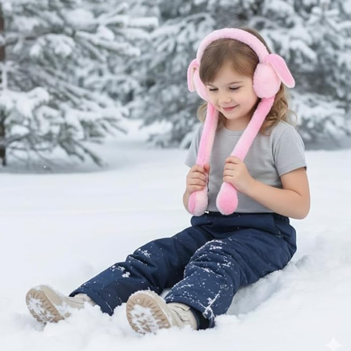 Soft Plush Kids Earmuffs - Cozy Winter Ear Warmers (1 Pc) - Happy Price - Image 7