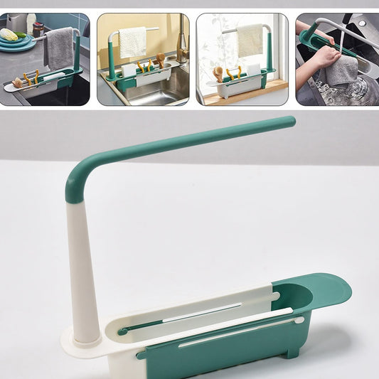 Expandable Kitchen Drying Basket Rack For Kitchen Use (Moq-120) - Happy Price - Image 1