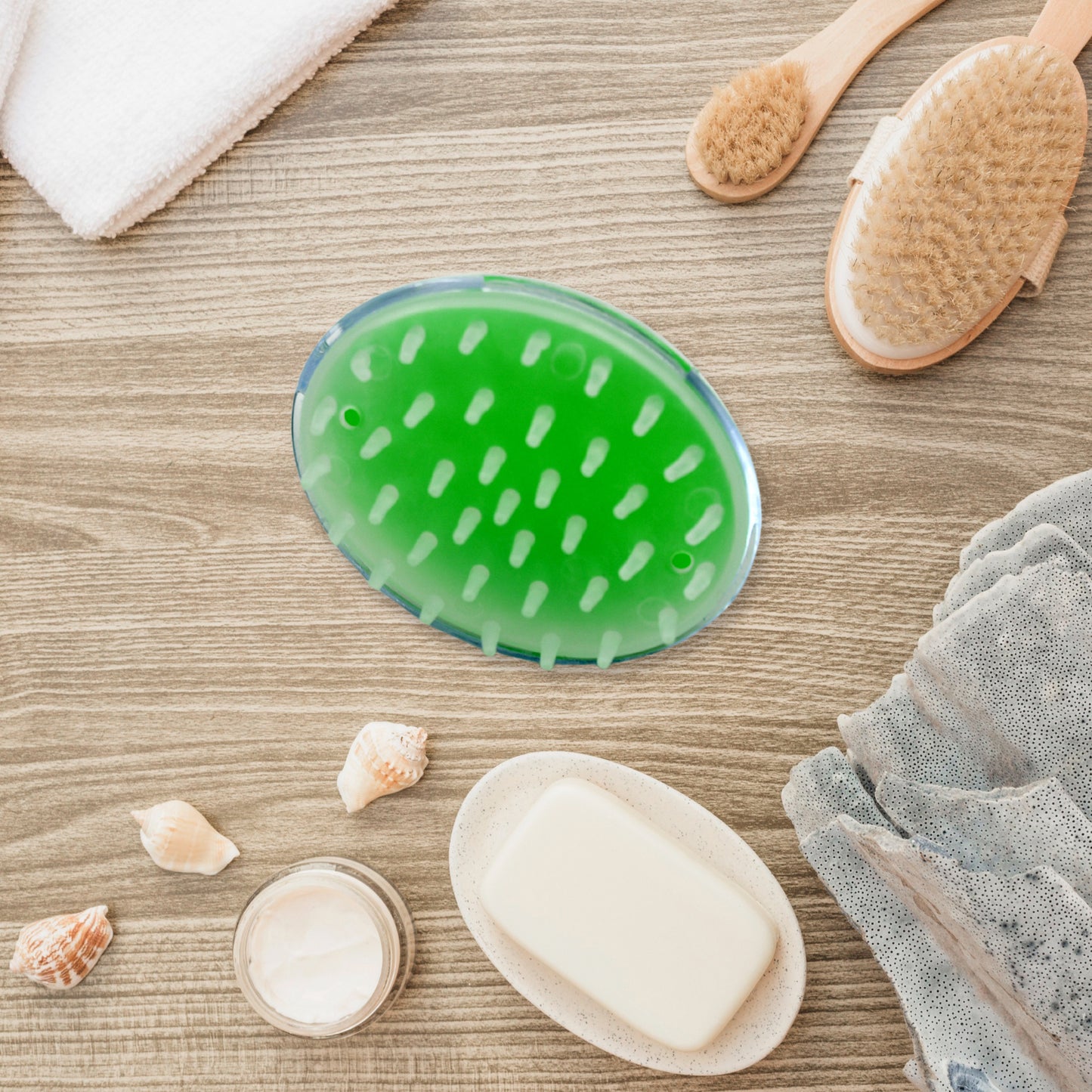 Silicone Head Massager Used In All Kinds Of Places Like Household And Official Places For Unisexul Use Over Head Massage And All. - Happy Price - Image 3