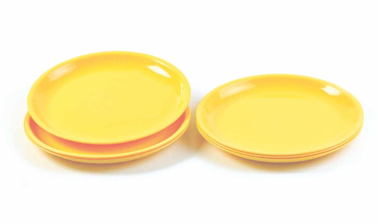 Round Shaped Mini Soup Platesdishes - 6 Pcs - Happy Price - Image 1