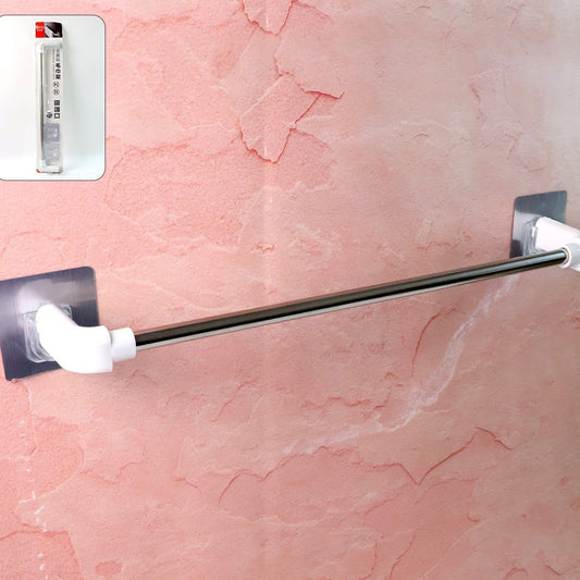 Self-Adhesive Towel Rod - Punch-Free Wall Mount for Bathrooms & Kitchens (1 Pc) - Happy Price - Image 1