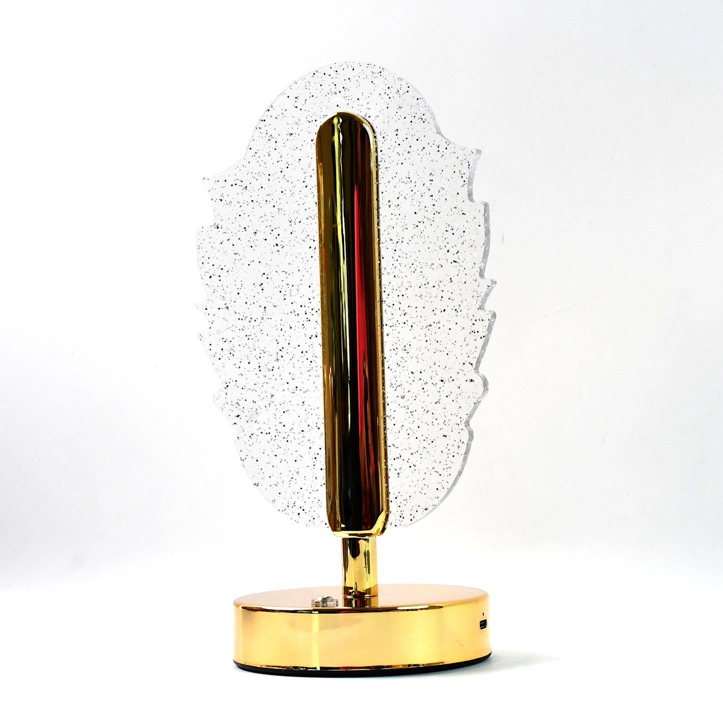 Crystal Feather Table Lamp with USB - Modern LED Bedside Light - Happy Price - Image 2