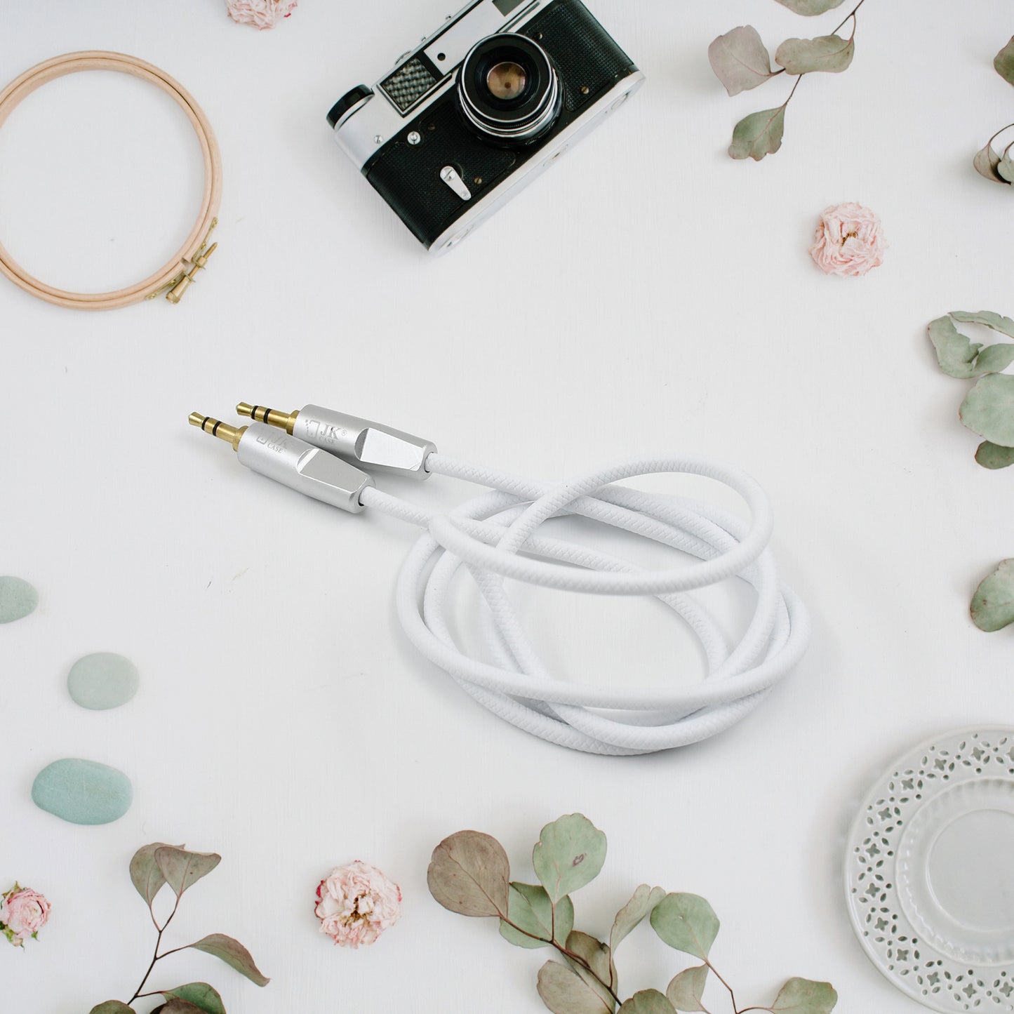 Aux Cable For Mobile And Tablet Home  Car Stereos  More (1 Pc  1000mm) - Happy Price - Image 5