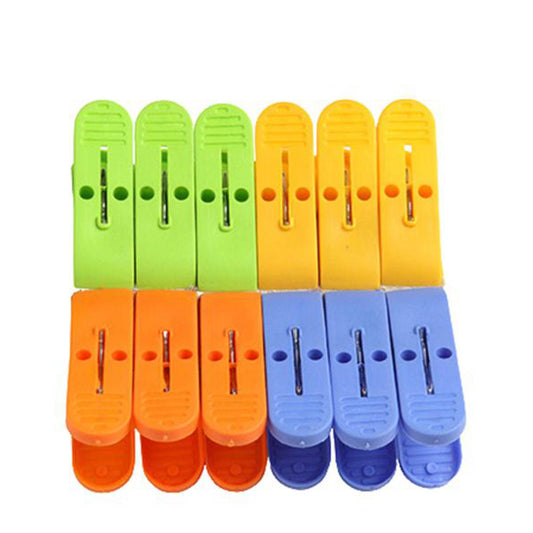 Plastic Cloth Clips For Cloth Dying Cloth Clips (Multicolour) - Happy Price - Image 1