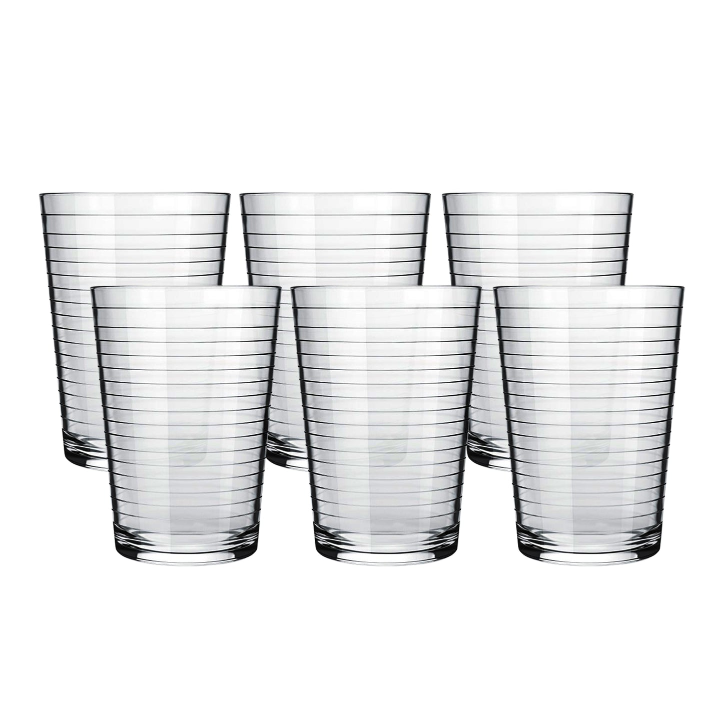 Apex Pyramid Ringo Plastic Glass  300ml Approx  Durable Crystal-clear Tumbler - Happy Price - Image 5