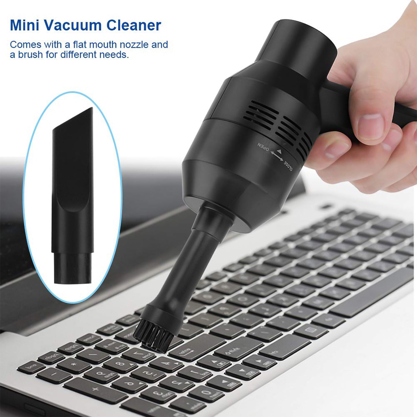 Mini Portable USB Vacuum Cleaner for Desks & Keyboards (1 Pc) - Happy Price - Image 7