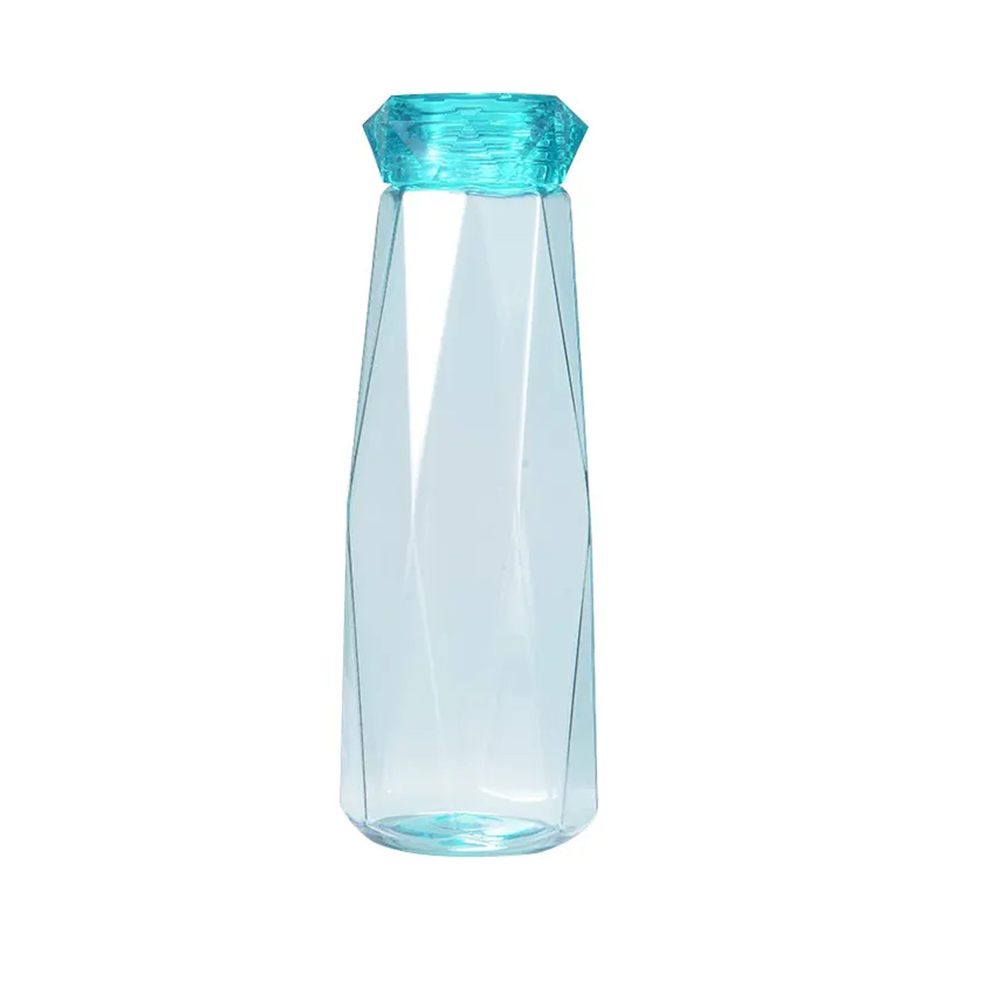 Glass Fridge Water Bottle Plastic Cap With Two Water Glass For Home  Kitchen Use - Happy Price - Image 2