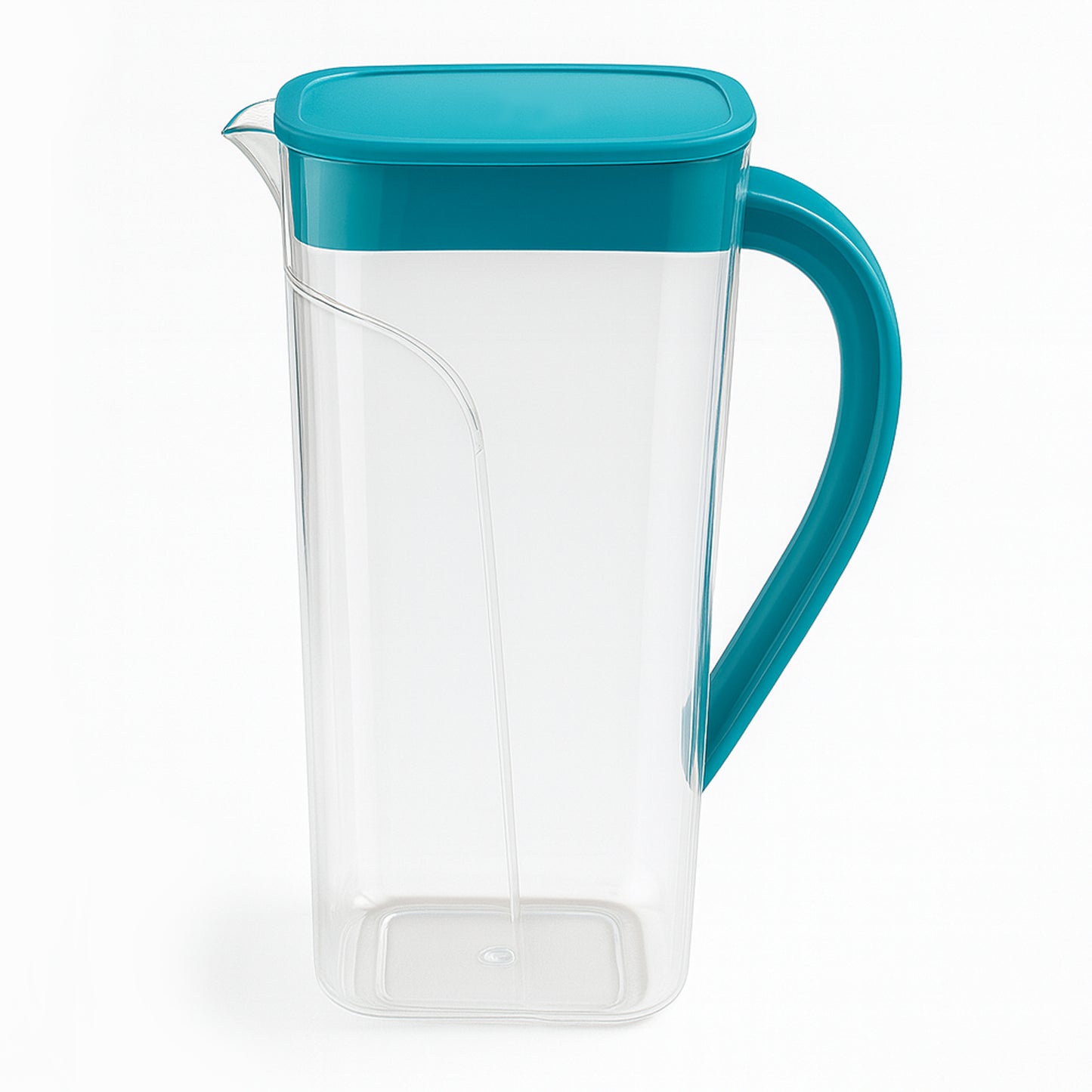 1500ml Plastic Juice and Water Jug with Secure Lid and Easy Grip Handle - Happy Price - Image 2