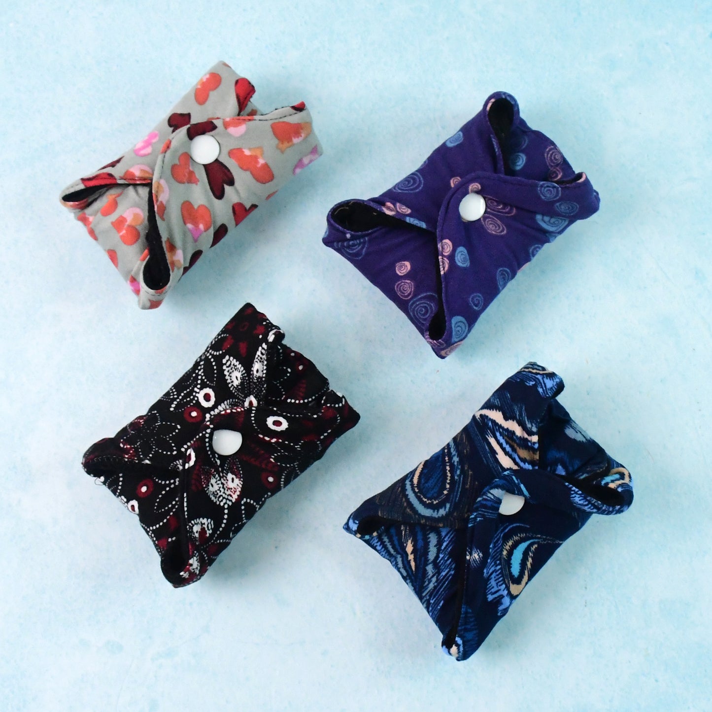 Reusable Cloth Sanitary Pads - 4 Pc Set for Women - Happy Price - Image 3