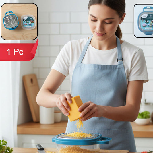 Konvex Duo Grater With Container And Lid (1 Pc)
