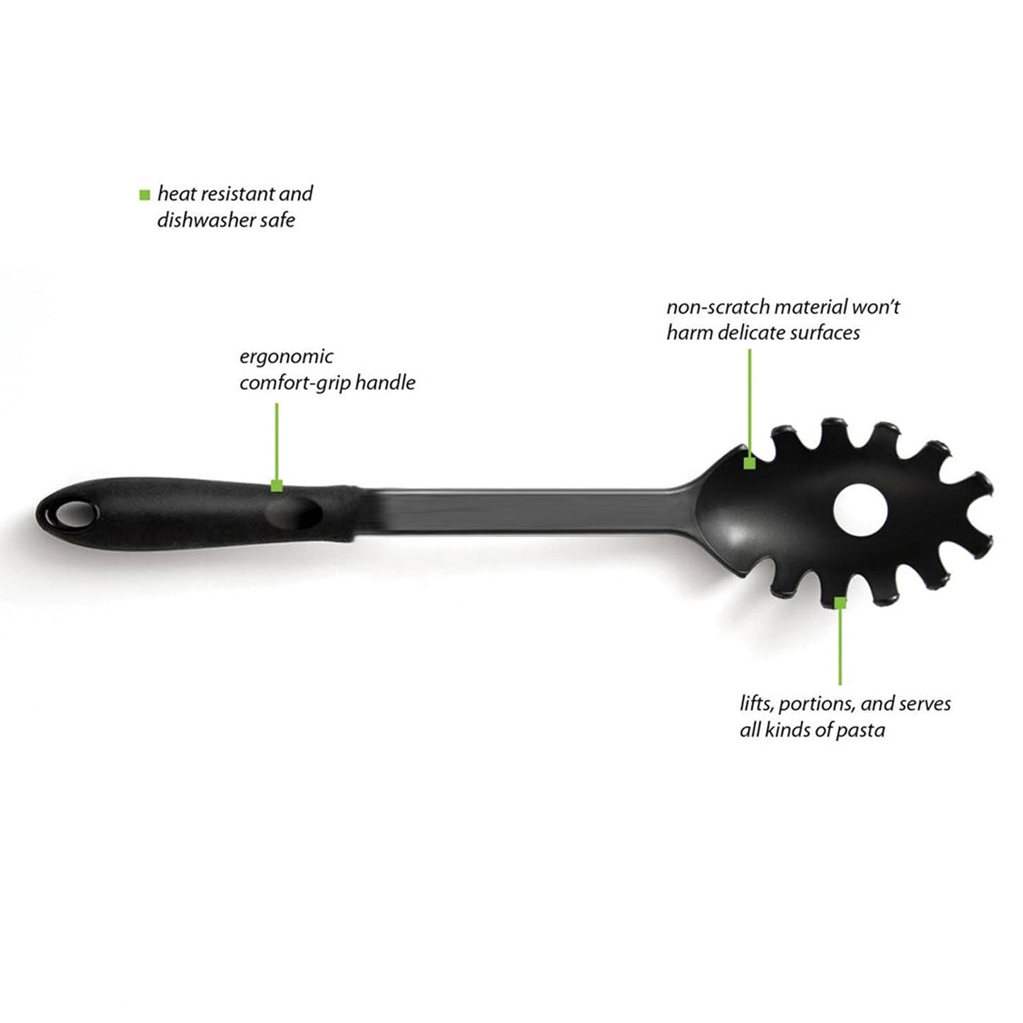 Heat-resistant Pasta Server Baking Tools - Happy Price - Image 3