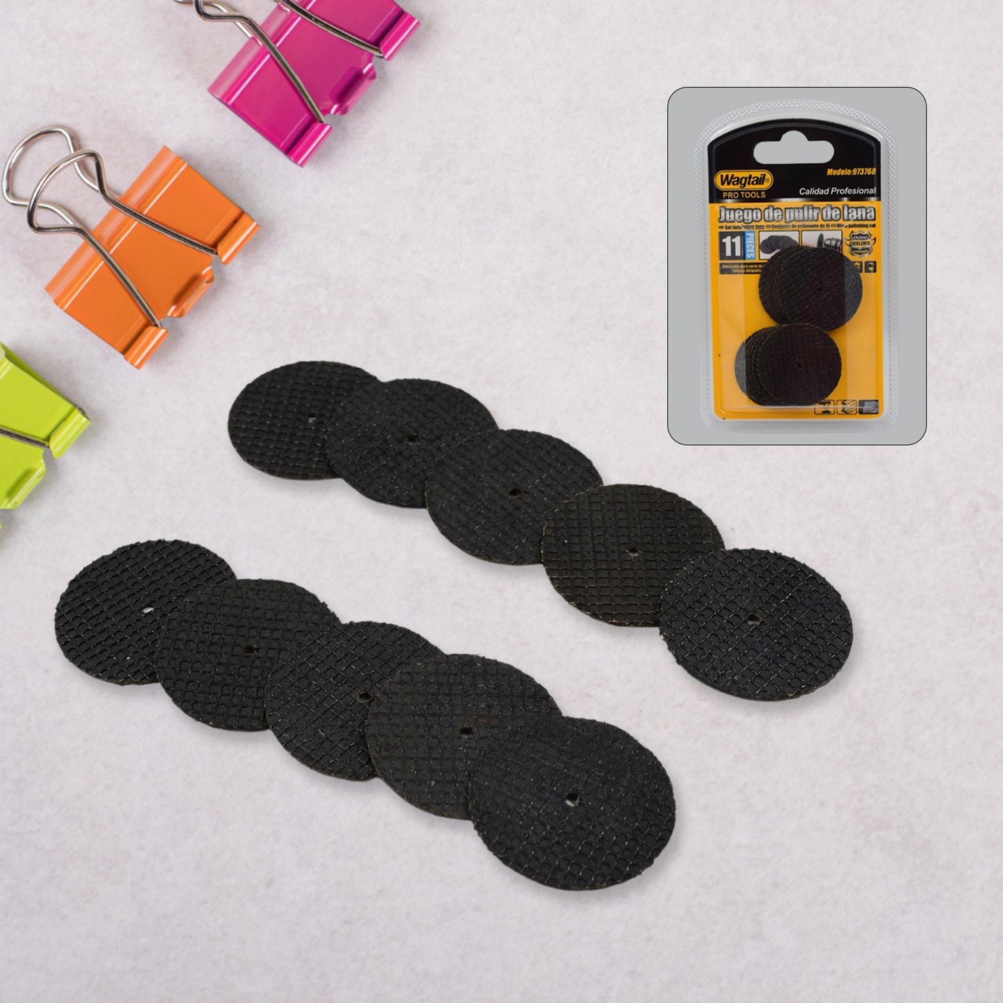 Grinder Cutting Disc Tool Grinder Accessories (11 Pcs Set) - Happy Price - Image 2