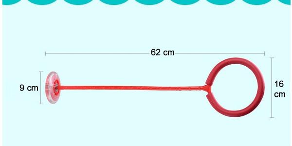 Flashing LED Ankle Skip Rope Toy for Kids - Fun Fitness Jump Game - Happy Price - Image 5