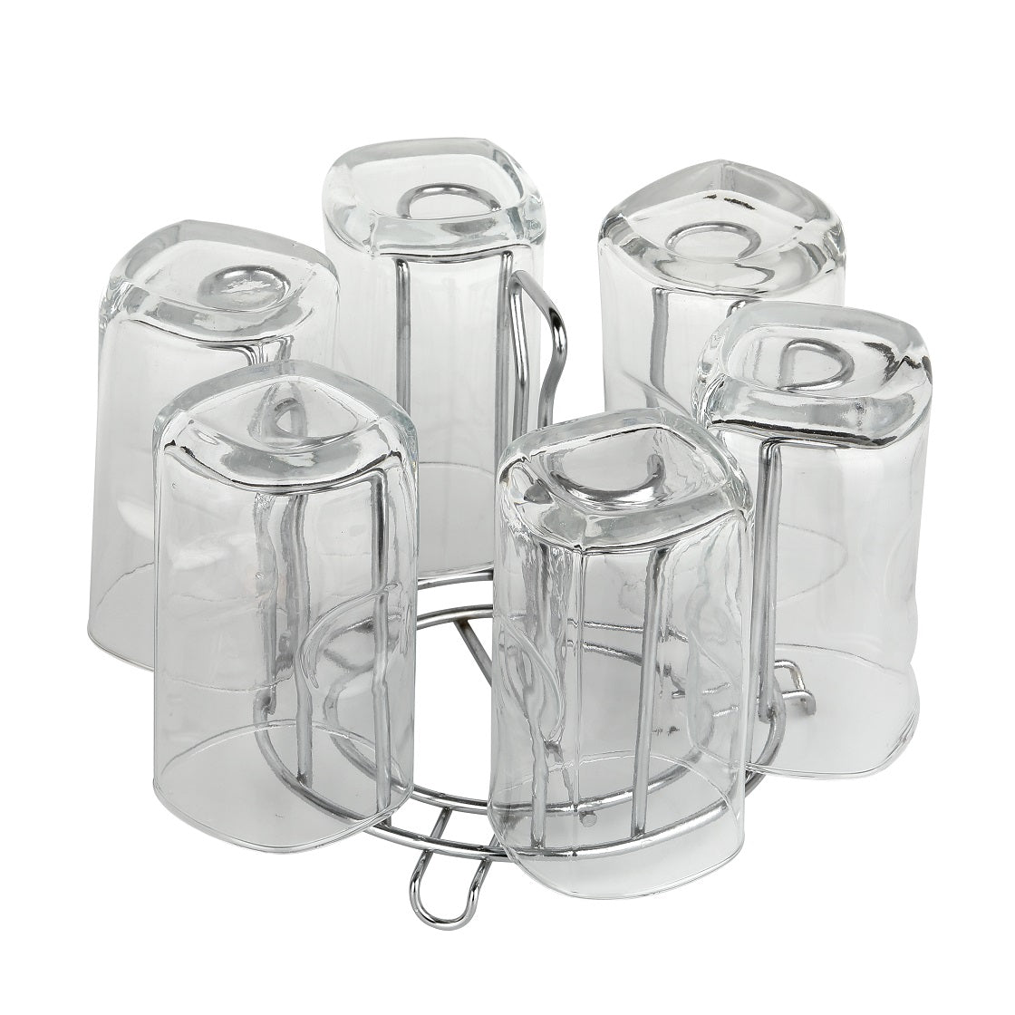 Ss Round Glass Stand Used For Holding Sensitive Glasses And All Present In All Kinds Of Kitchens Of Official And Household Places Etc. - Happy Price - Image 7