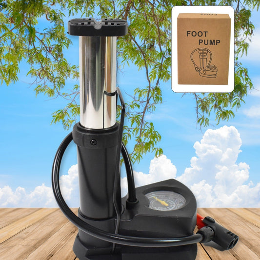 Portable Mini Bike Pump  Cycle Pump Foot (1 Pc) - Happy Price - Image 1