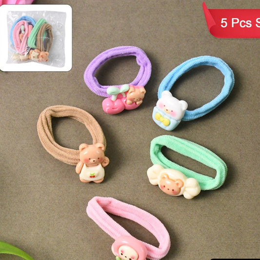 Toddler Hair Ties Baby Hair Tie (5 Pcs Set) - Happy Price - Image 1