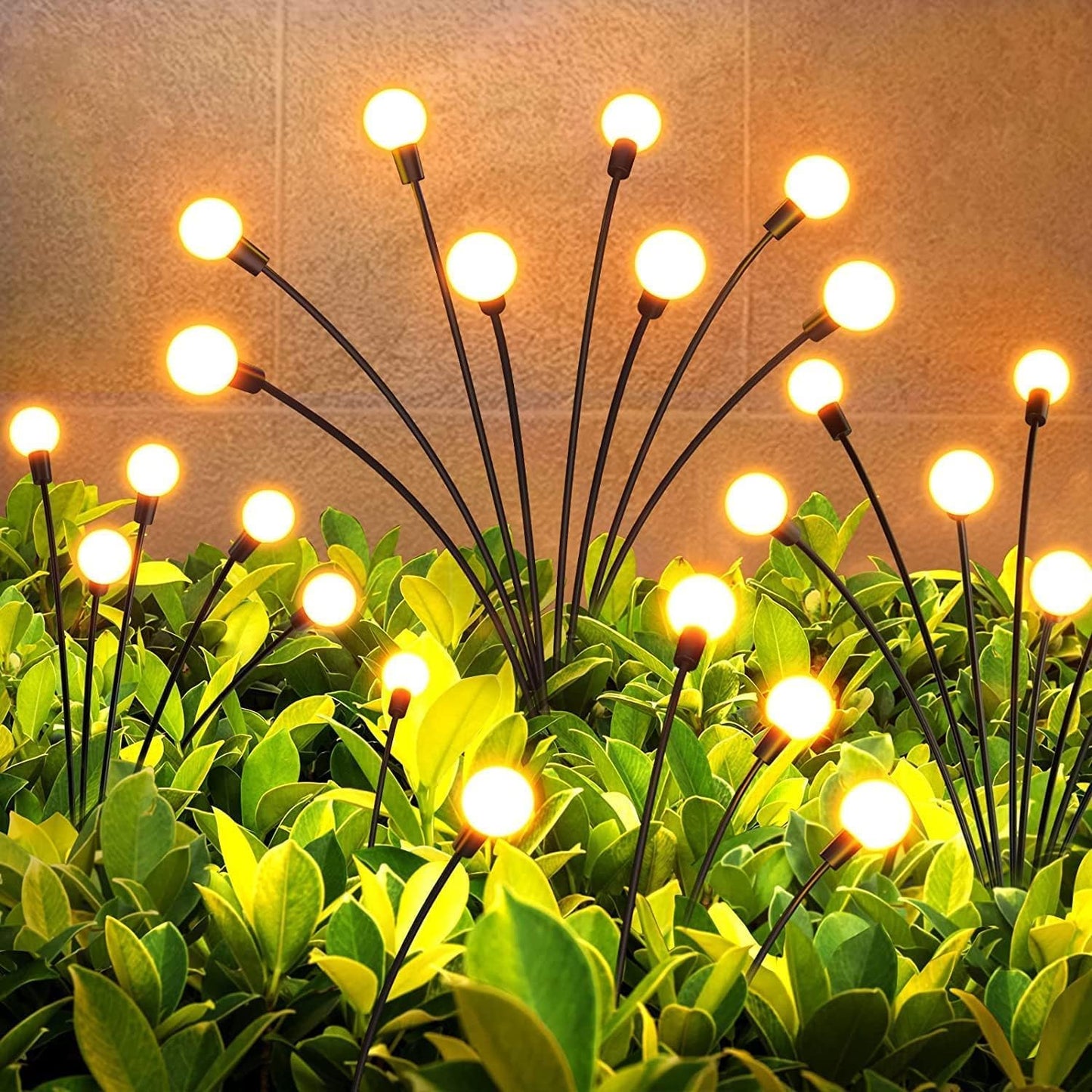 Solar Garden Ball Lights - Warm White LED String Lights with Remote Control - Happy Price - Image 4