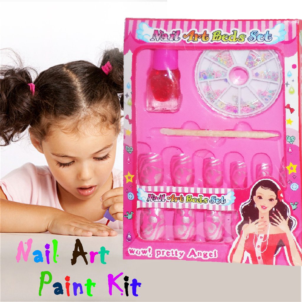 Nail Art Studio Manicure Set For Girls (Pack Of 15) - Happy Price - Image 4