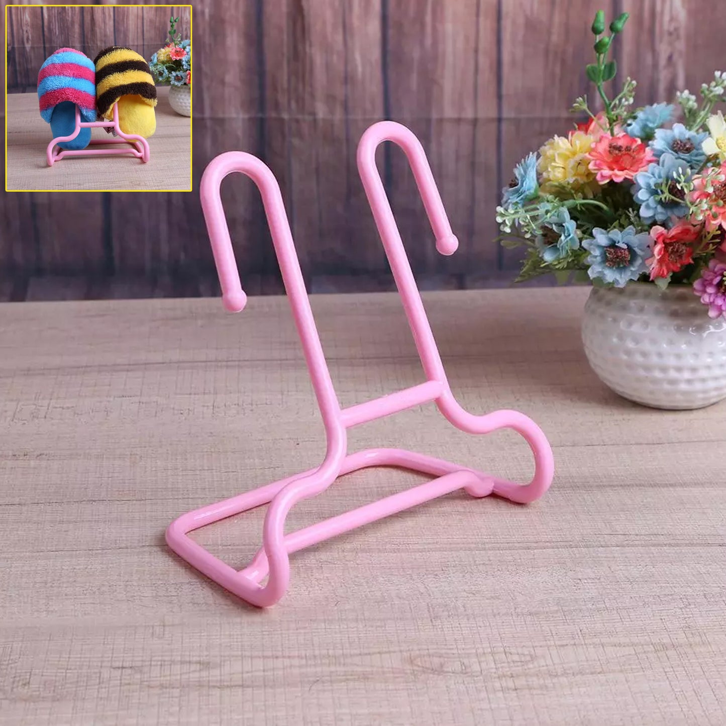 Multi-function Shelf Drying Rack Shoe Rack Stand Hanger (1 Pc) - Happy Price - Image 2