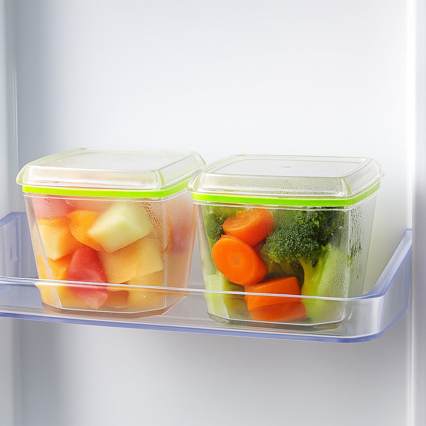 2 Pc 500ml Food Storage Containers with Leak-Proof Lids - Happy Price - Image 5