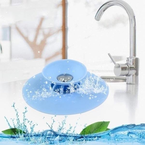 Creative 2-in-1 Silicone Sewer Sink Sealer Cover Drainer (Multicolour) - Happy Price - Image 2