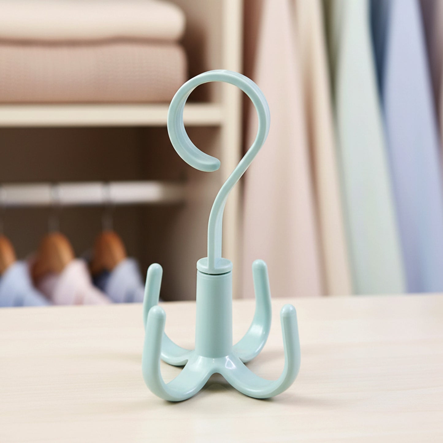360 Rotating Multi Hook Organizer Hanger for Wardrobe (1 Pc) - Happy Price - Image 3