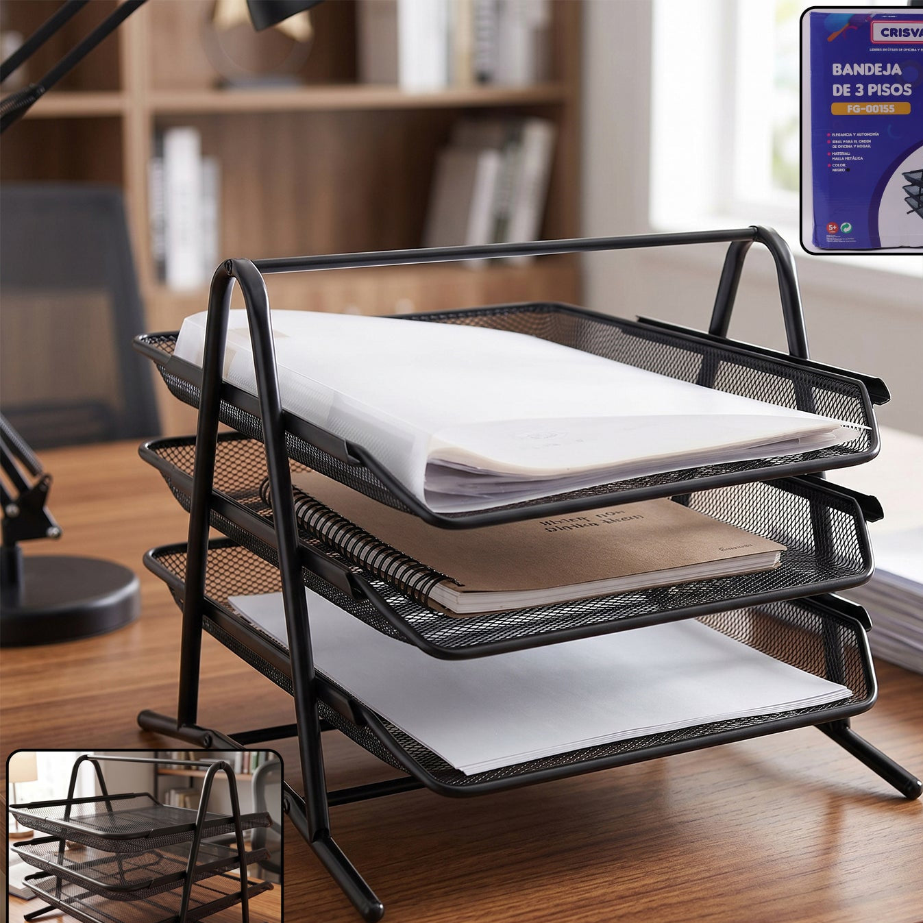 Heavy Duty Metal 3-tier Multi Rack Stand  Durable Organizer Rack