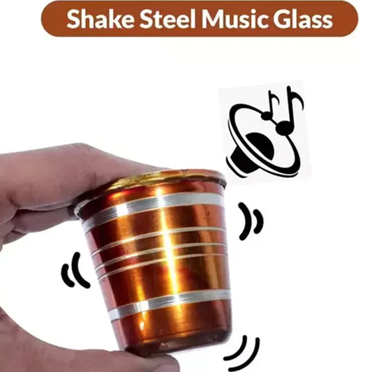 Stainless Steel Musical Tumbler Set for Kids - 6 Pcs - Happy Price - Image 1