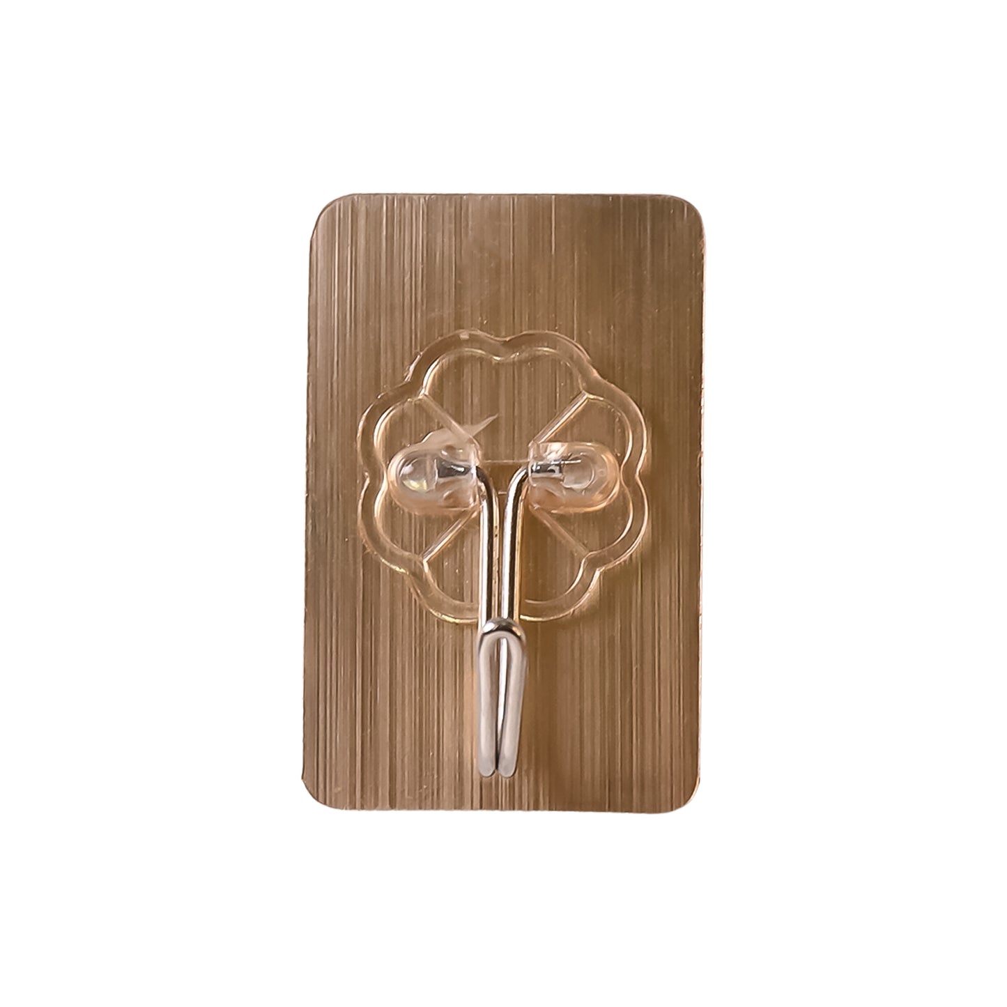 Plastic Adhesive Sticky Waterproof And Oil Proof Wall Hook (5.53.5 Cm) - Happy Price - Image 4