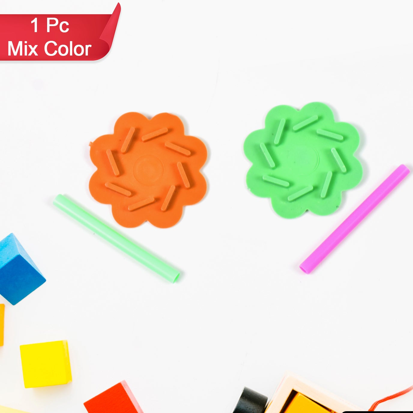 Small Magic Air Spinner Plastic Promotional Spinning Toys (1 Pc) - Happy Price - Image 1