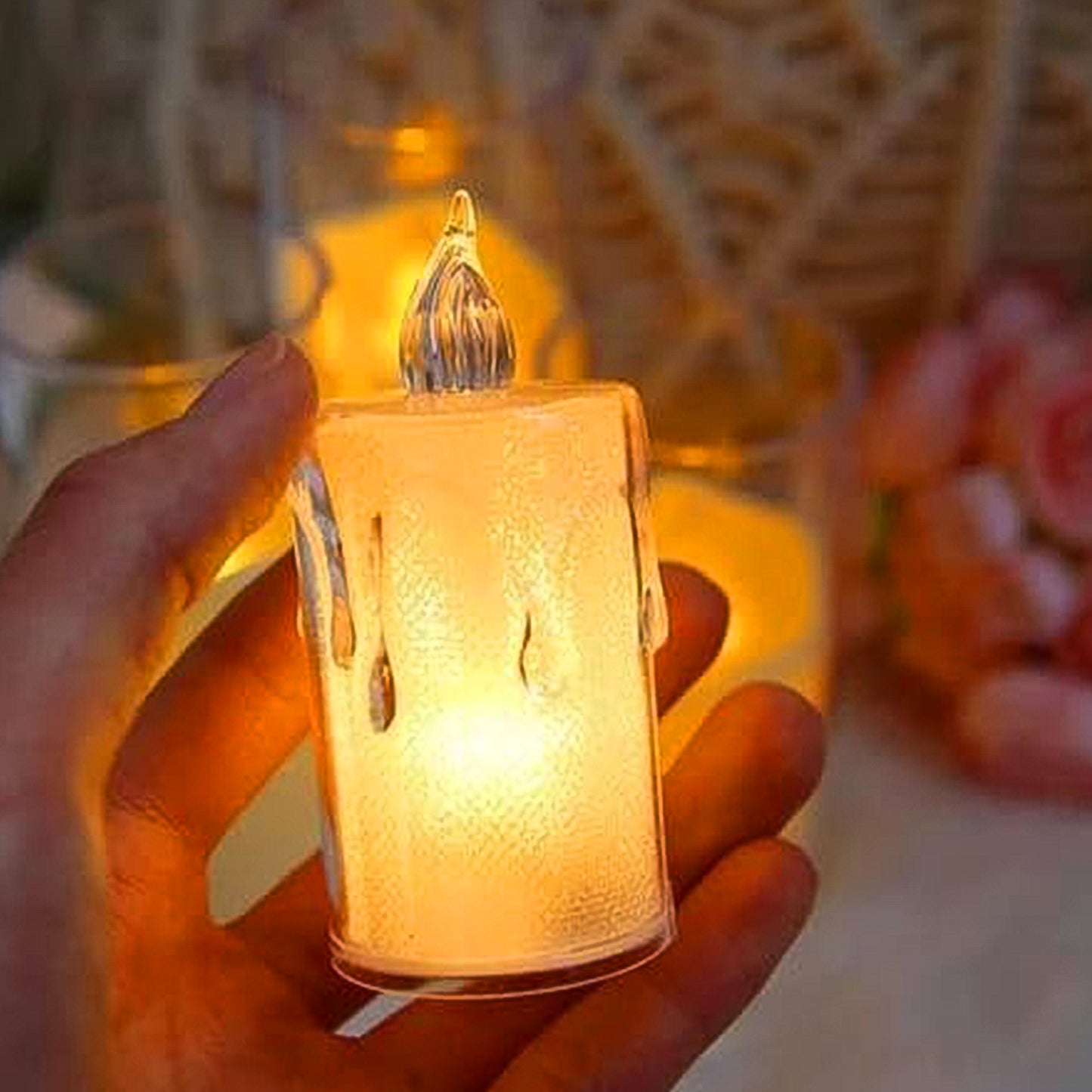 Simple Candles For Home Decoration Crystal Candle Lights - Happy Price - Image 5