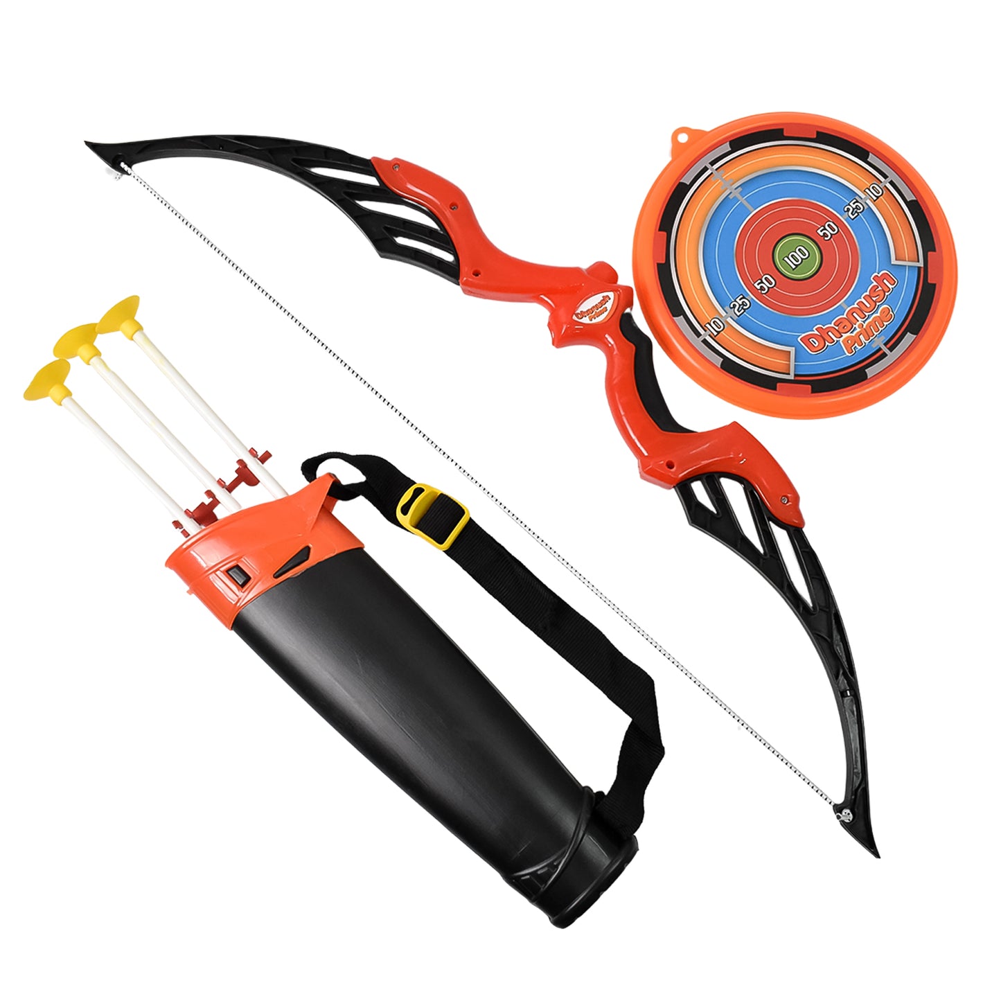 Arrow Big  Archery Toy (1 Dhanush 3 Arrow 1 Target 1 Arrow Holder  1 Set) - Happy Price - Image 3