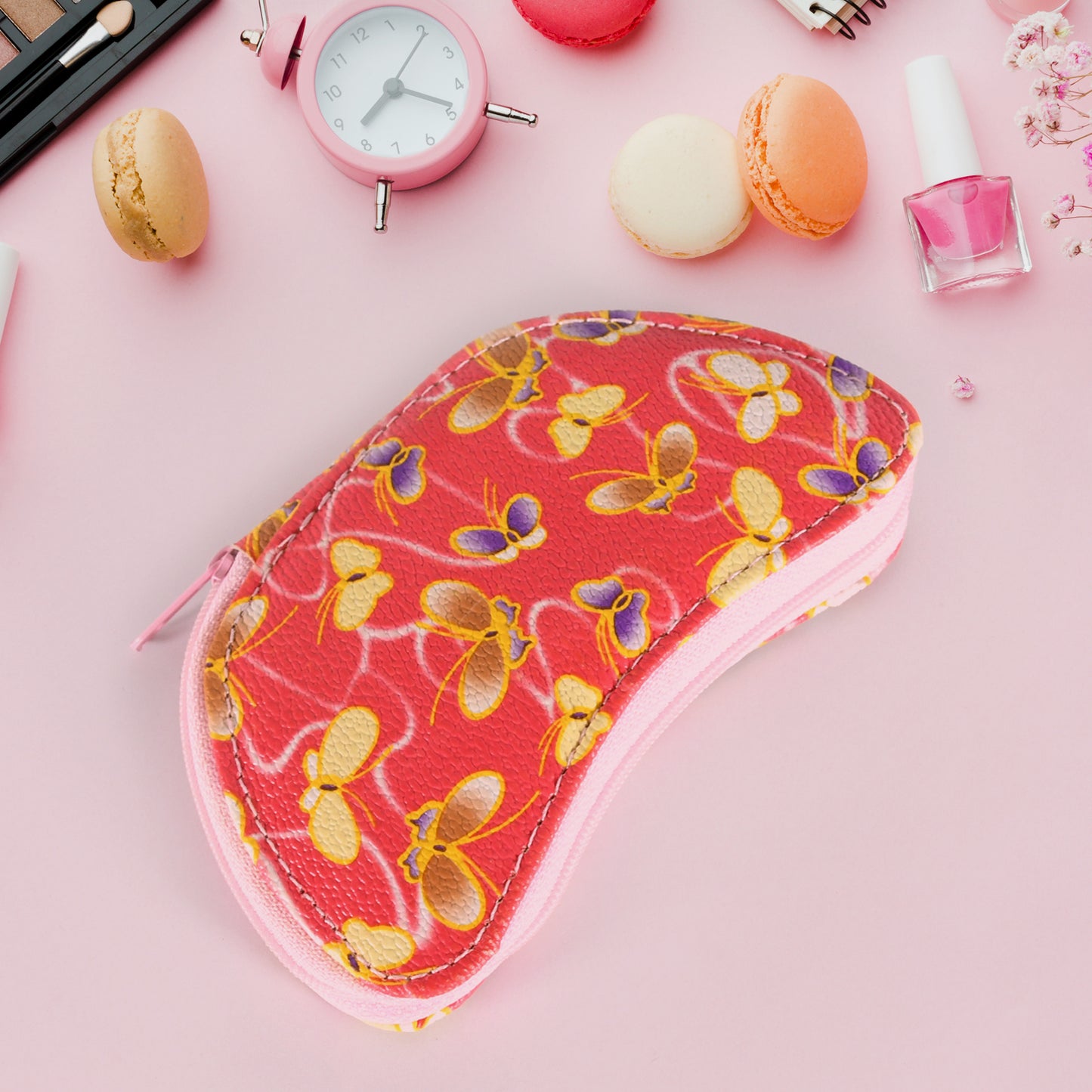 5 In 1 Stainless Steel Professional Manicure Set Nail Cutter For Women Nail Scissors Luxury Grooming Kit. - Happy Price - Image 2