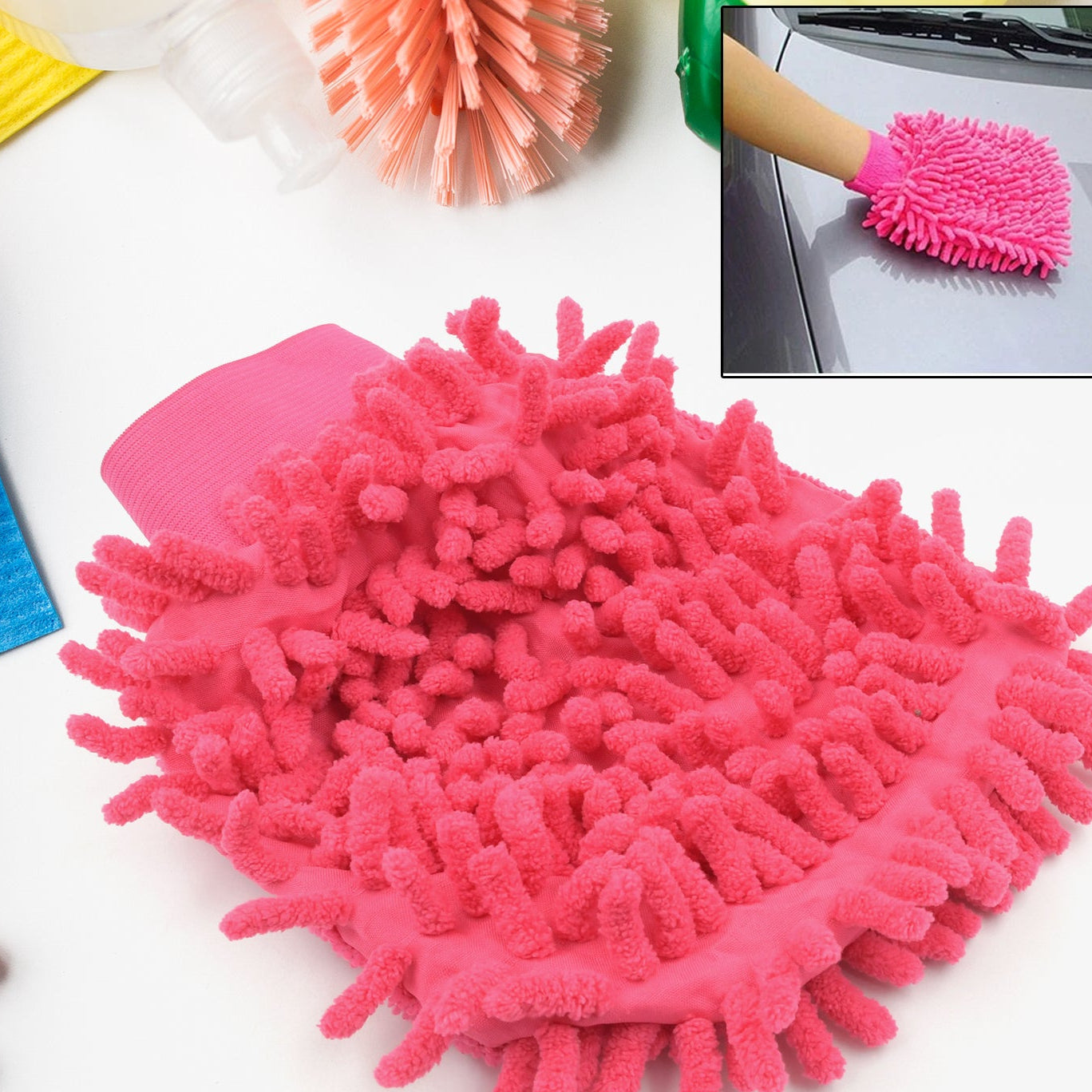 Double Sided Microfiber Hand Glove Duster - Happy Price - Image 1