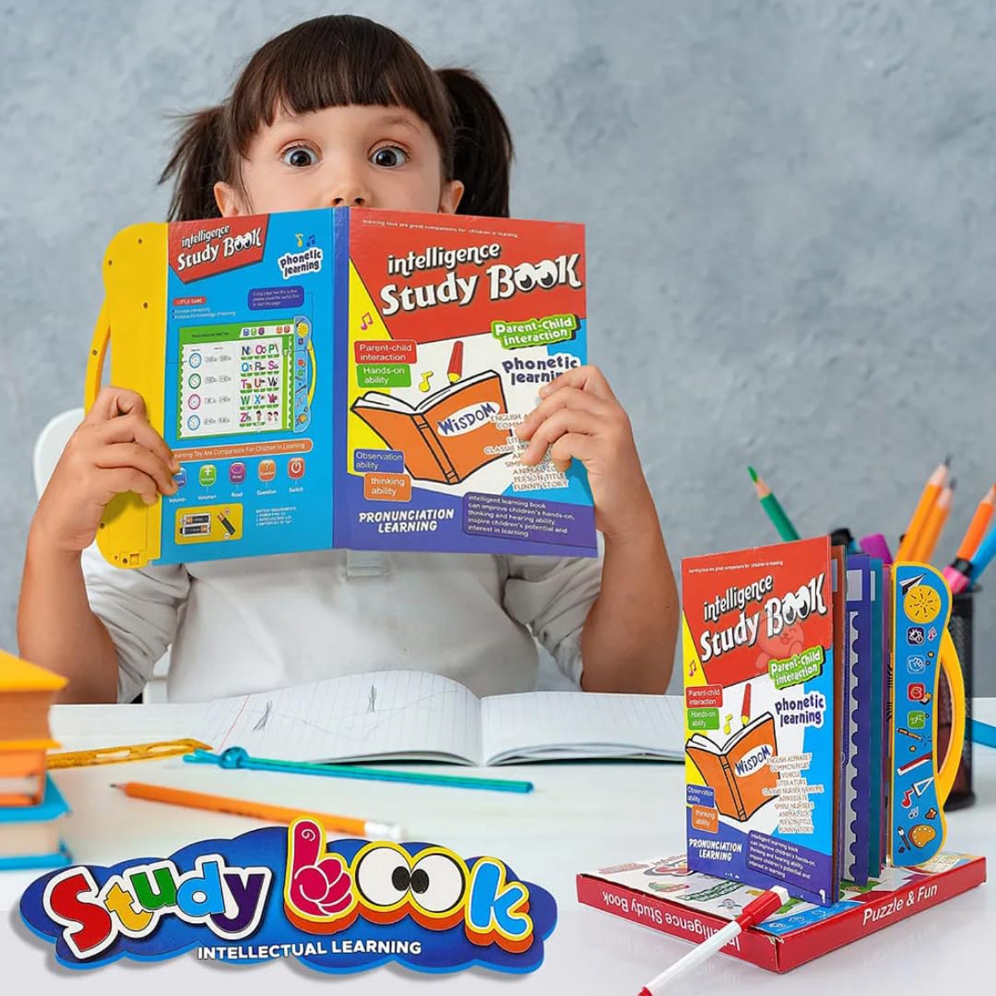 Talking Phonics Learning Book for Kids with Sound & Pronunciation (1 Set) - Happy Price - Image 6