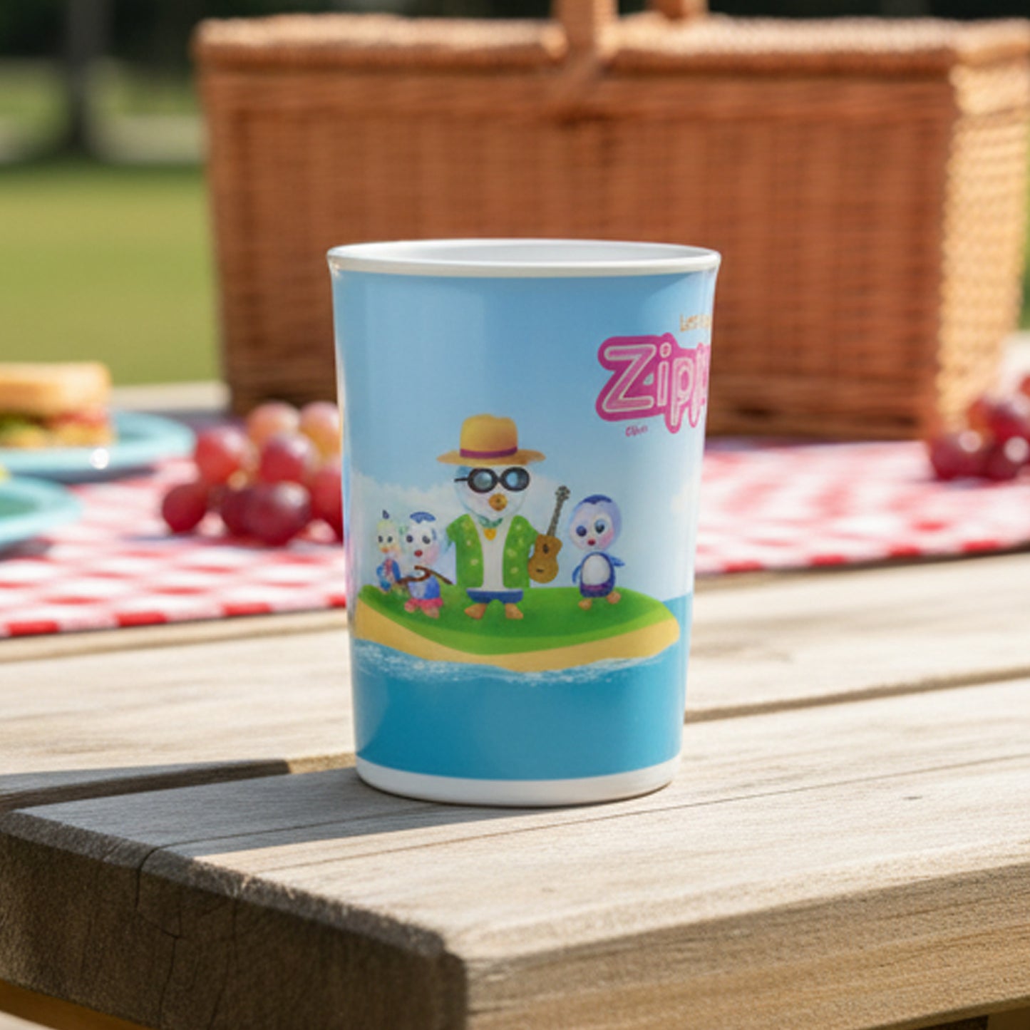 Cute Cartoon Melamine Drinking Glass - 250ml, 1 Pc - Happy Price - Image 2