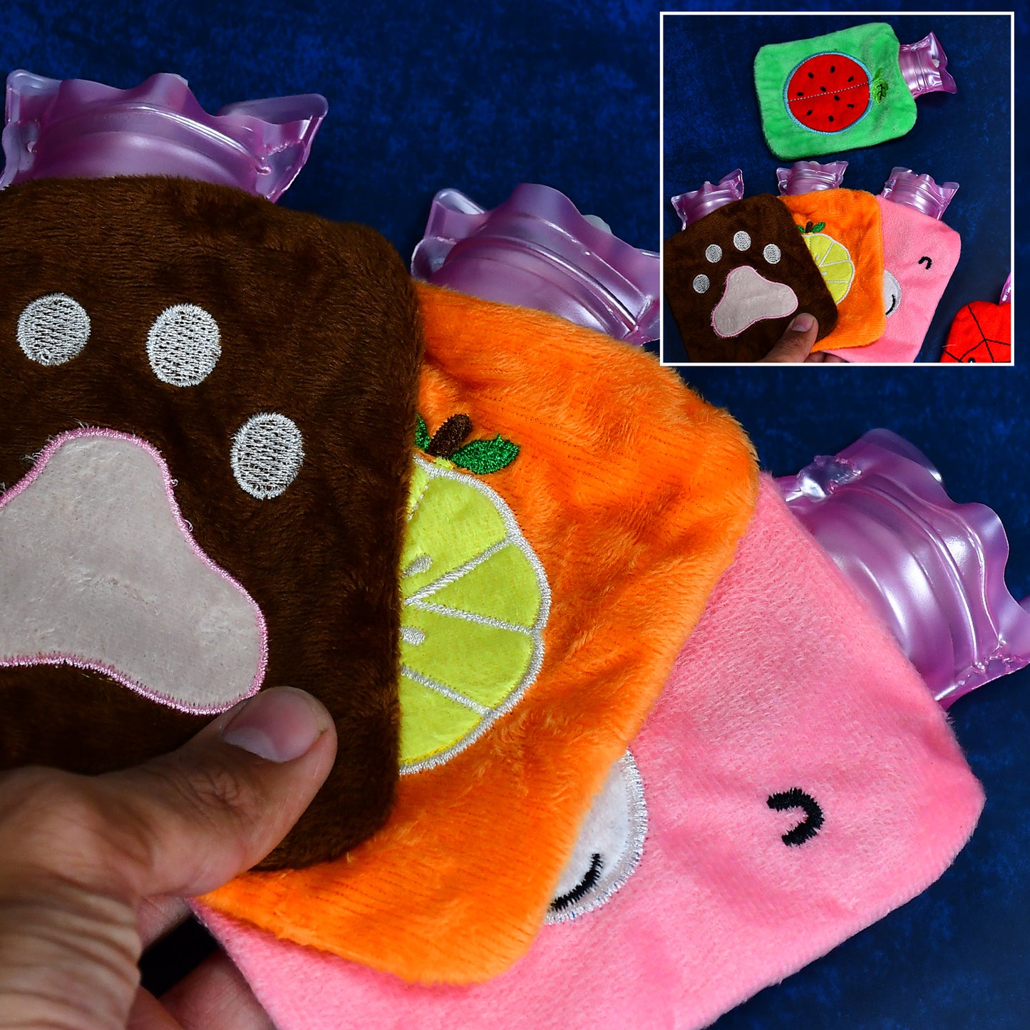 Mini 1pc Mix Design Hot Water Bag For Pain Relief. - Happy Price - Image 5