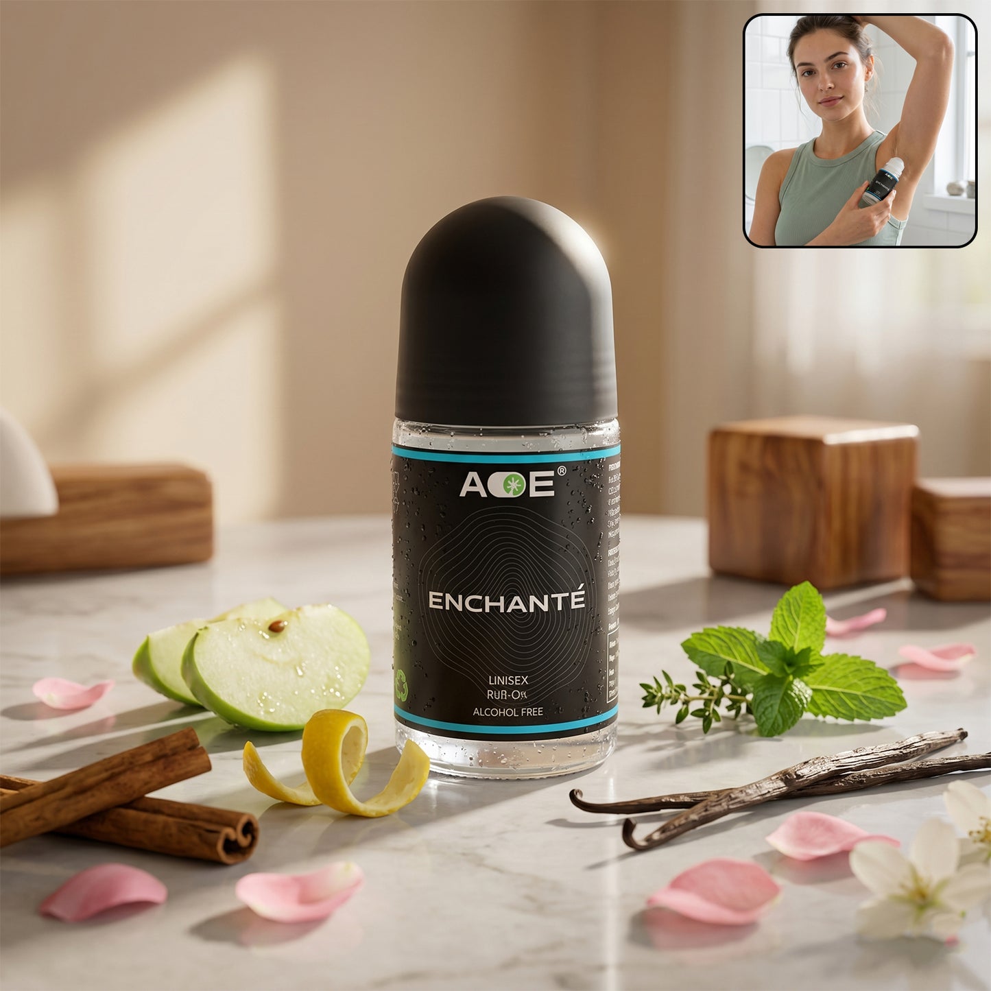 Long-Lasting Unisex Roll-On Deodorant 50 ML - Fresh Body Fragrance - Great Price - Image 2