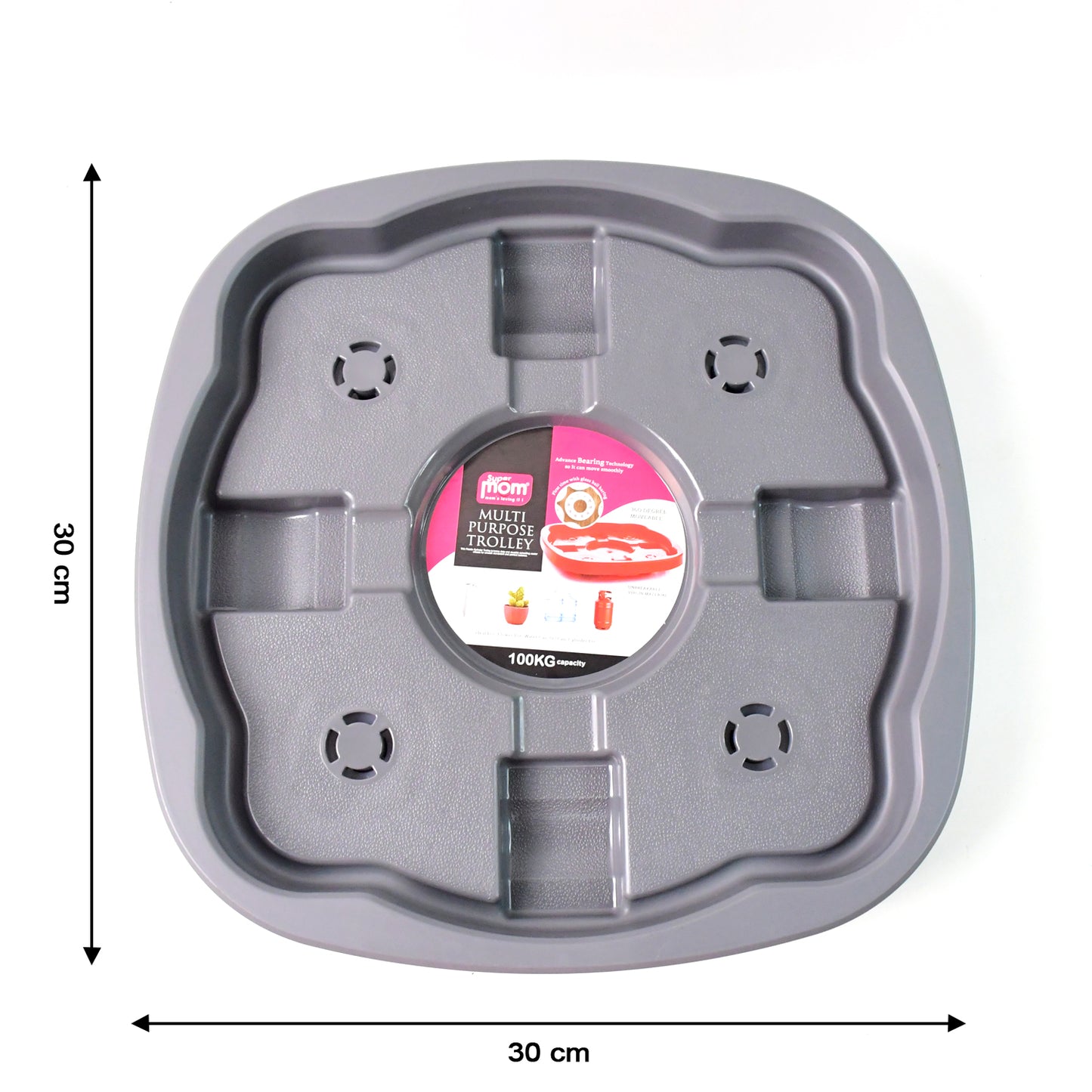 Heavy Duty Gas Cylinder Trolley with Wheels - Smooth Moving Kitchen Stand - Happy Price - Image 3