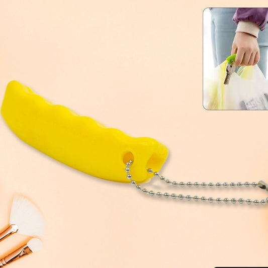 Silicone Portable Bag Device Bag Filter Hand Shopping Bag Carry Tool Key Chain (1 Pc) - Happy Price - Image 1