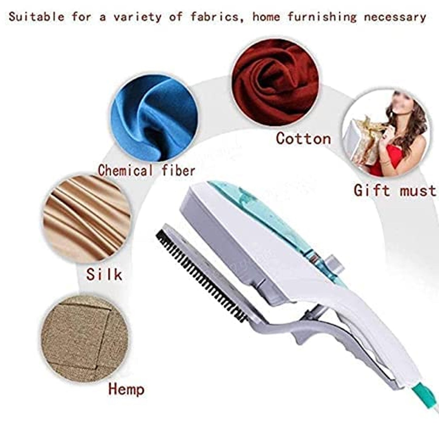 Portable Ironing Machine1 Set Steam Iron Hand Held Crease Removal Portable Ironing Clothes Abs Brush Plush Toy Garment Steamer For Home Steam Iron For Clothes Travel Steamer - Happy Price - Image 5