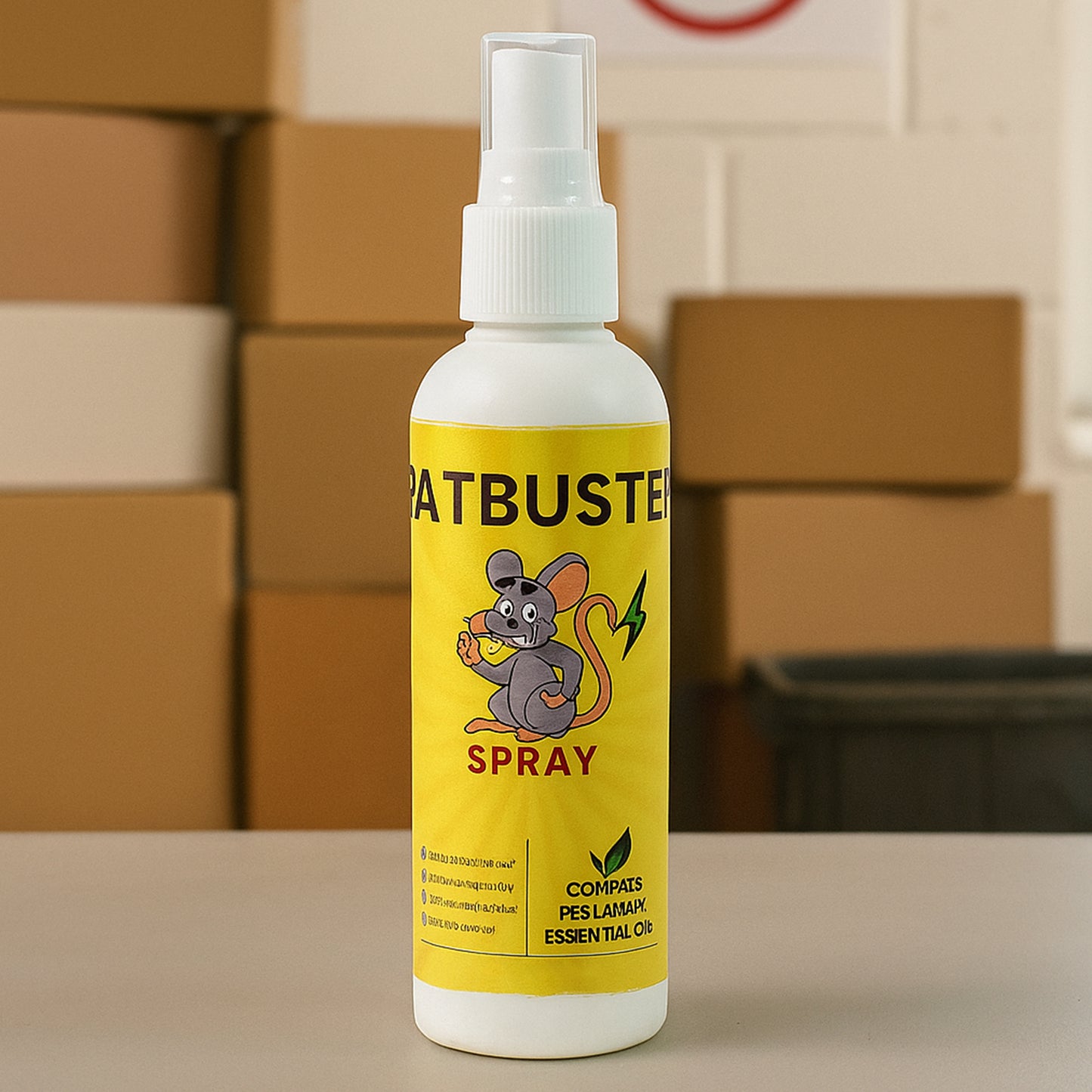 Herbal Rat Repellent Spray - 100ml Natural Rodent Control - Happy Price - Image 6