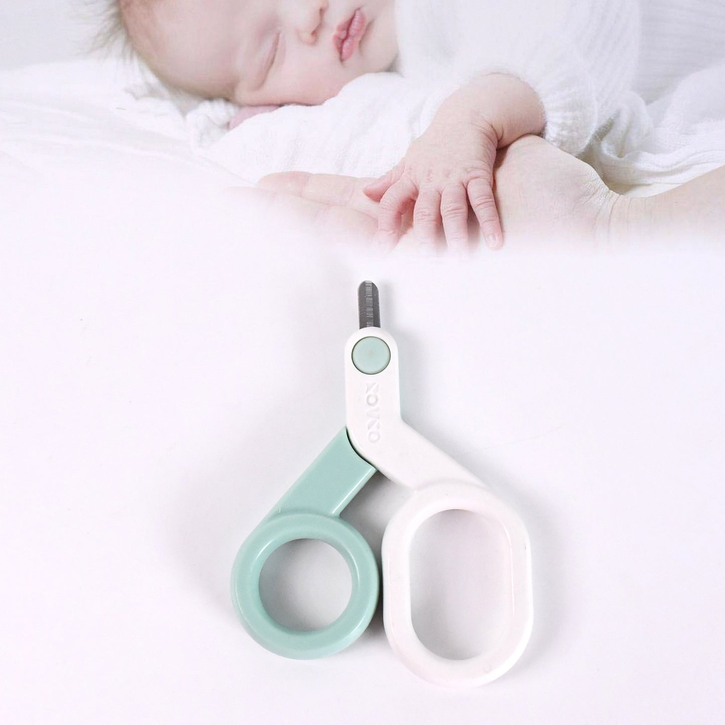 Baby Safety Nail Cutter Scissors For Safe Nail Clipping (1 Pc) - Happy Price - Image 3