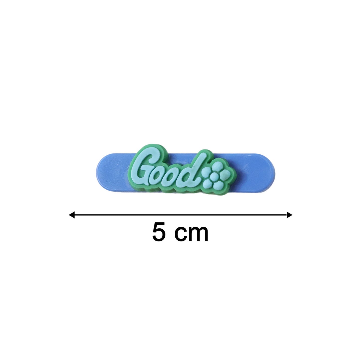 Colorful "Good" Design Hair Clips (4 Pc) - Happy Price - Image 5