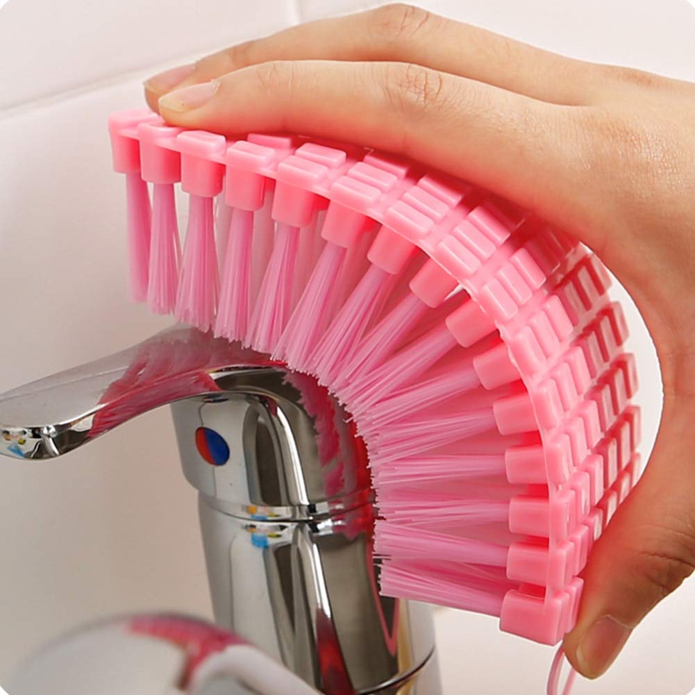 Flexible Plastic Cleaning Brush For Home Kitchen And Bathroom - Happy Price - Image 3
