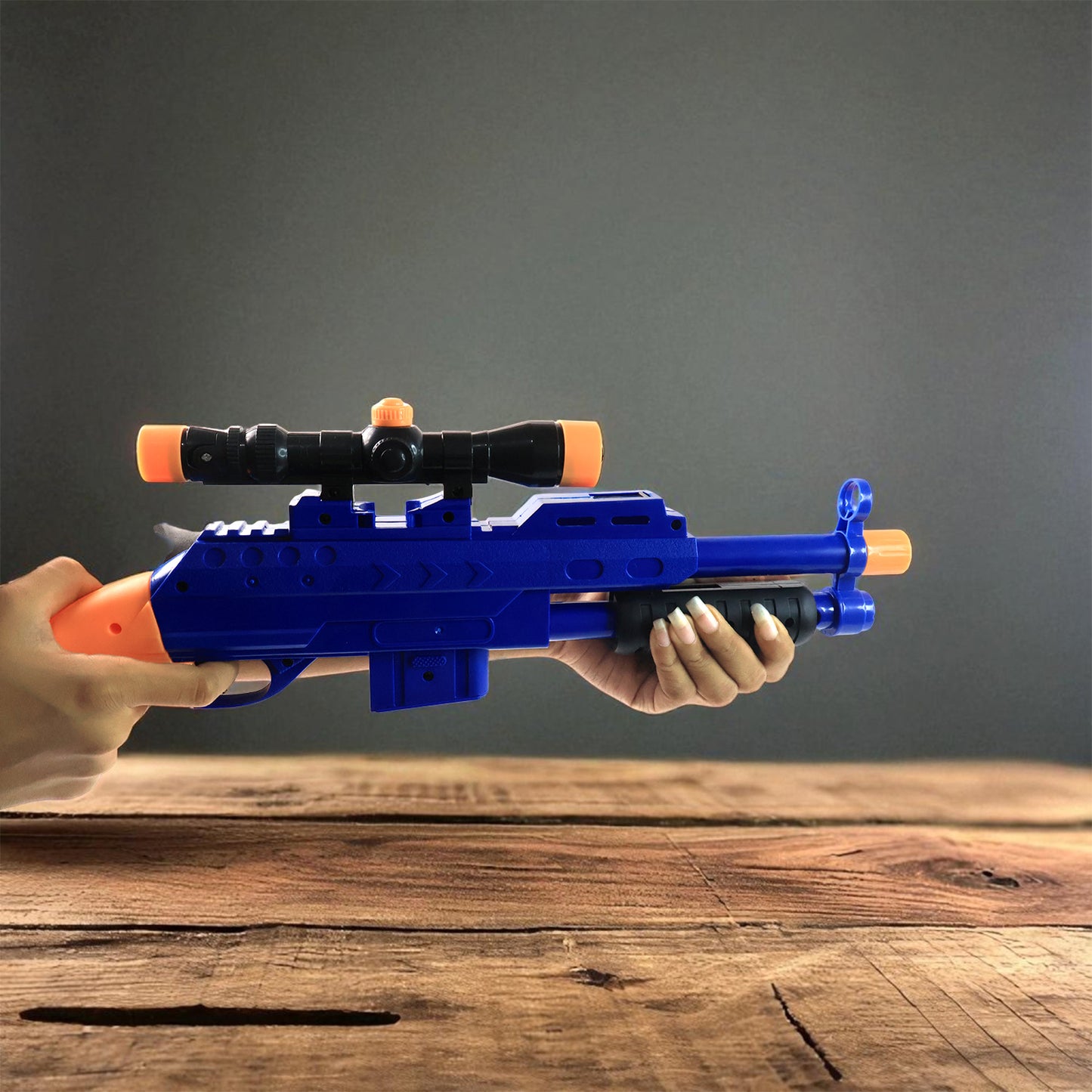 Shot Air Gun Toy With Scope And 8 Soft Foam Bullets Set - Happy Price - Image 4